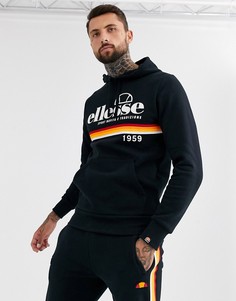Черный худи ellesse Rubus