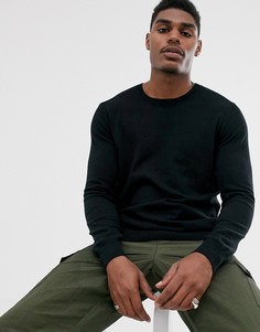 Черный джемпер Bershka