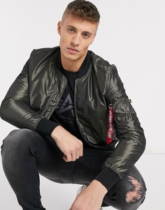 Куртка в стиле MA-1 от Alpha Industries-Серый