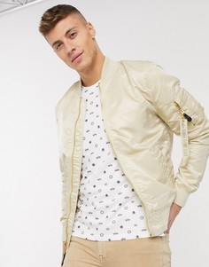 Нейлоновая куртка с карманом MA-1 от Alpha Industries-Коричневый