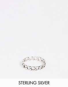 Серебряное кольцо с дизайном \"цепочка\" Kingsley Ryan-Серебряный