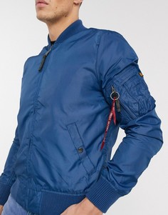Нейлоновая куртка Alpha Industries MA-1-Синий