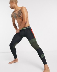 Черные спортивные леггинсы Nike Training-Черный
