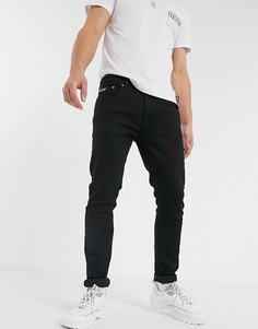 Черные джинсы скинни Versace Jeans-Черный