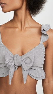 Beach Riot Violet Bikini Top