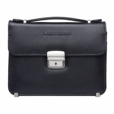 Портфель мужской кожаный Lakestone Foxcote черный
