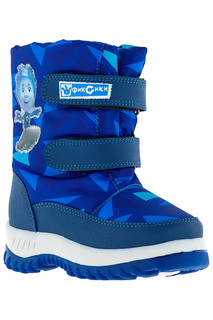 Сапоги детские ФИКСИКИ, цв.синий, р-р 28
