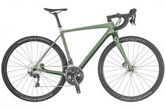 Велосипед Scott Addict Gravel 20 2019 22" зеленый
