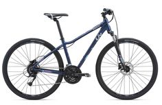 Велосипед Giant Rove 2 Disc DD 2018 16" синий