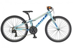 Велосипед Scott Contessa Jr 24 Rigid Fork 2018 15.5" голубой