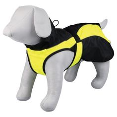 Попона для собак TRIXIE Safety, черный/желтый, S (40 см)