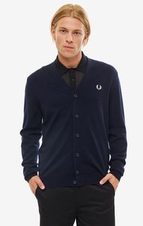 Кардиган мужской Fred Perry K7530 395 синий/белый S