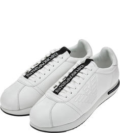 Кроссовки мужские Emporio Armani X4X26XL709 белые/черные 10 IT