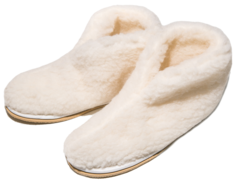 Домашние тапочки мужские Smart-Textile Бабуши белые 42-43 RU