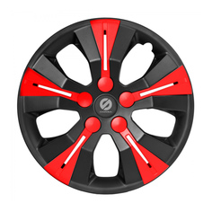Колпак колесный Sparco Urban SPC/WC-1360 BK/RD (13)