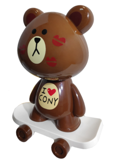 Детский настольный светильник Baby light (1848-312) медвежонок