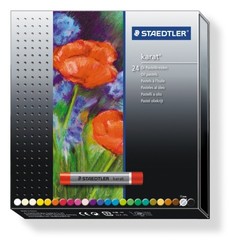 Масляная пастель Staedtler Karat, 24 цвета, 11мм, картонная коробка ST2420C24