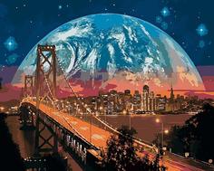 Картина по номерам Paintboy "Мост Сан-Франциско", 40x50 см