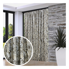 Штора Amore MioDerryl коричневый