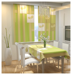 Скатерть Eleganta Весенняя листва ena320800