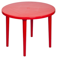 Стол садовый Стандарт Пластик Групп, 90х71 см Красный