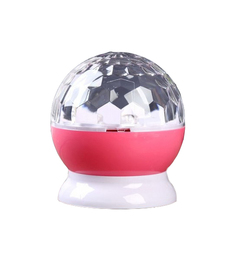 Ночник-проектор LED "Диско" USB RGB батарейка 4xААА12х12х10 см. Risalux