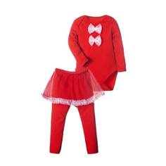 Комплект 2 предмета Goldy, цв. красный, 86 р-р