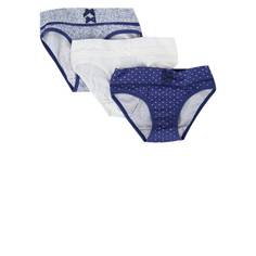Комплект трусов 3 шт BUONUMARE, цв. темно-синий, 94 р-р