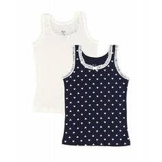 Комплект маек 2 шт BUONUMARE, цв. темно-синий, 140 р-р