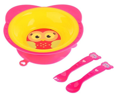 Набор детской посуды Mum&Baby Совушка Лили