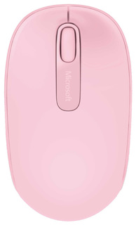 Мышь Microsoft Wireless Mobile 1850 ярко-розовый