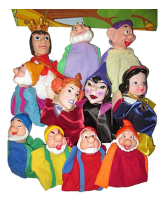 Игровой набор Shantou Gepai Кукольный театр Белоснежка 11 кукол 68389(П)