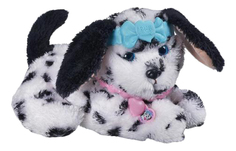 Мягкая игрушка Hasbro Зверята FurReal Friends A4962 Чёрно-белый щенок в ошейнике