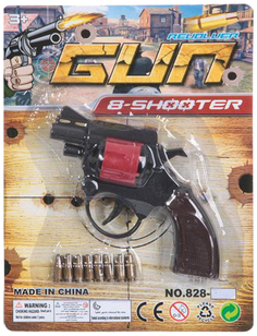 Огнестрельное игрушечное оружие Звездное небо Revolver Gun 828-E2 Gratwest