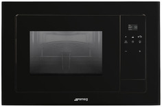 Встраиваемая микроволновая печь с грилем Smeg Linea FMI120N1