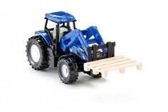 Металлическая модель Siku New Holland Трактор с вилами для поддонов 1:87