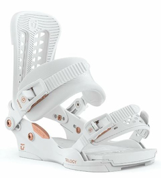 Крепления для сноуборда Union Trilogy 2020, белые, M Юнион