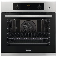 Встраиваемый электрический духовой шкаф Zanussi OPZB4334X Silver/Black