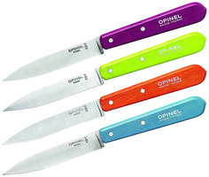 Набор ножей Opinel 1381 Фиолетовый, зеленый, оранжевый, голубой