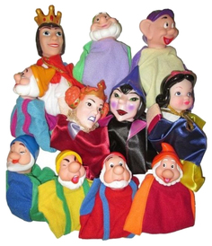 Куклы на руку Белоснежка, 11 кукол Shantou