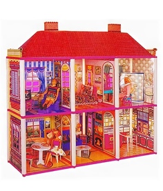 Дом для куклы Shantou Gepai My Lovely Villa 128 предметов