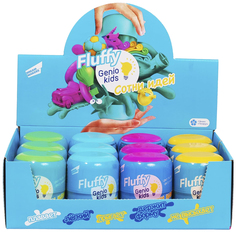Пластилин для лепки Genio Kids-Art Fluffy воздушный 50 г в ассортименте