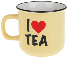 Кружка 480 мл Hoff I love tea