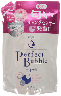 Гель для душа SHISEIDO Senka Perfect Bubble Цветочный 350 мл