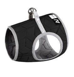 Шлейка для собак Collar AiryVest ONE, мягкая, черная, S2