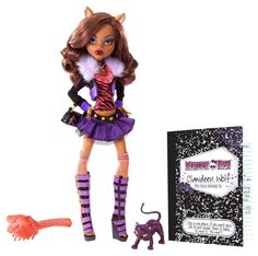 Кукла Monster High Клодин Вульф - Базовая с питомцем BBC42