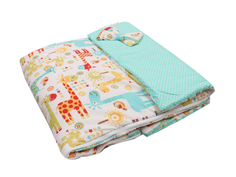 Спальный мешок детский Amarobaby Magic Sleep 100х47 Жирафики