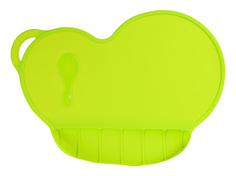 Коврик силиконовый для кормления, антискользящий, цвет зелёный Mum&Baby