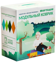 Модульный массажный коврик ОРТО Набор №8 Лесная тропинка ЛидерПолимер