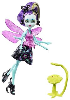 Кукла Monster High Вингрид серия Садовые монстры FCV48